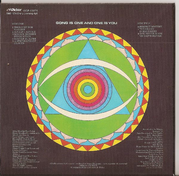 Back Cover, Gong - You: Radio Gnome Invisible: Part 3